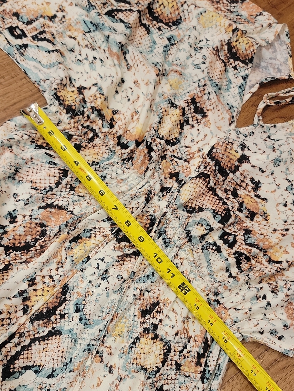 Lascana Pastel Reptile Print Maxi Dresss - Picture 12 of 16